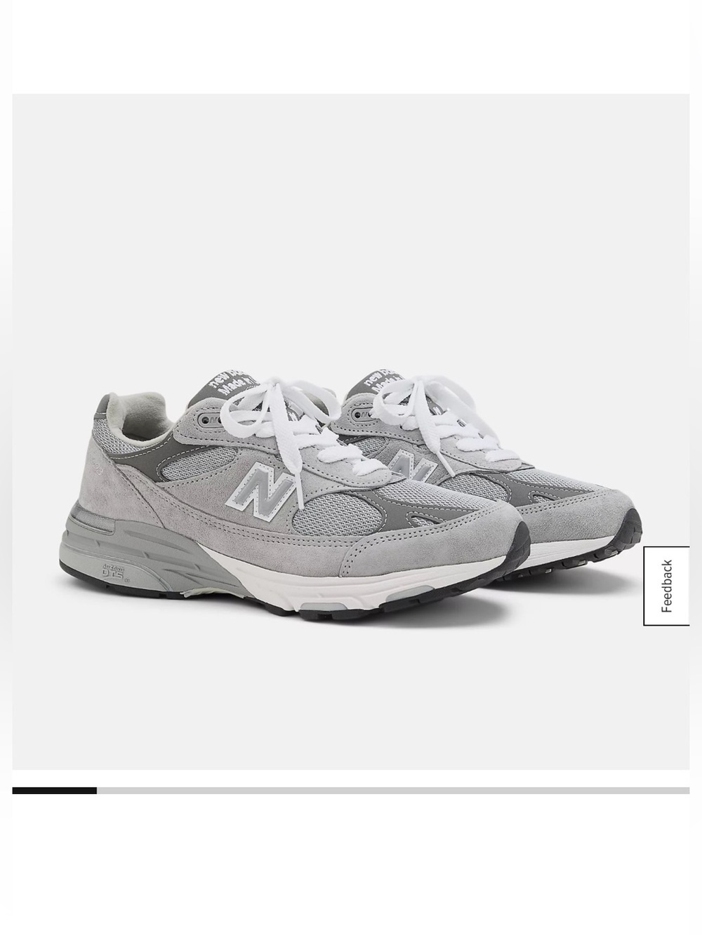 New Balance Women’s Made in USA 993 Sneakers Sz 7.5 WR993GL